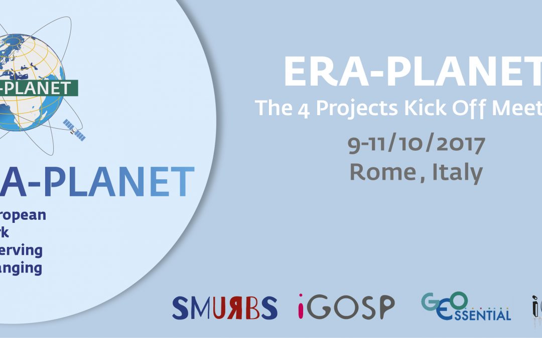 ERA-PLANET Kick-Off meeting of the four funded projects